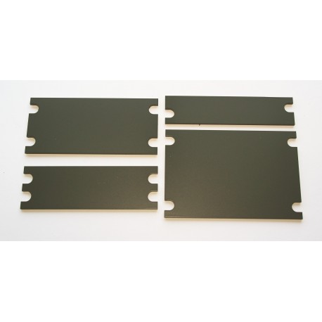 CRJ700 Pedestal closing pieces