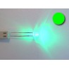 Led cilindrico verde (alto brillo)