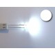 Led redondo blanco (alto brillo)
