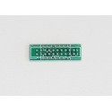 PCB for 6 displays set