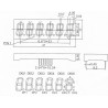 Set of 6 7-segments display