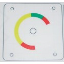 Pegatina para instrumento de presión de frenos