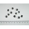 Tactile switch (6x6 mm) with warm white led