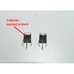 Pulsador táctil (6x6 mm) con led blanco cálido