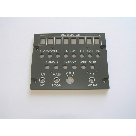 B737 Audio panel