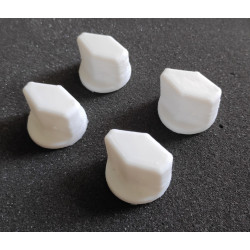 B787 Knobs for hydraulic system panel