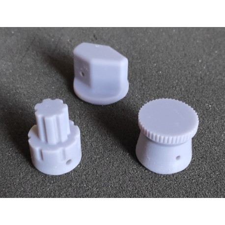 B787 Knobs for left HUD