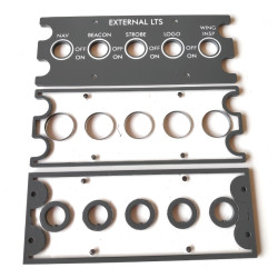 CRJ200/700 Luces exteriores