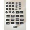 B787 Panel de radio
