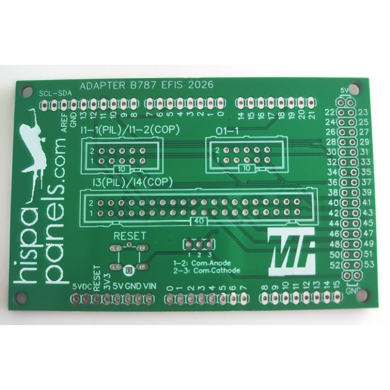 Mobiflight - PCB para el EFIS del B787