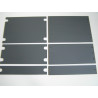CRJ200 Pedestal closing pieces