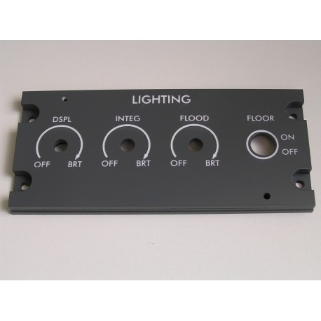 CRJ200/700 Control de iluminación de piloto/copiloto