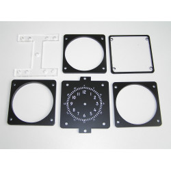 F-16 Clock gauge