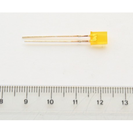 Led rectangular ámbar