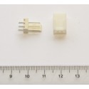 Polarized straight connector (3-pin)