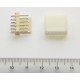 Polarized straight connector (6-pin)