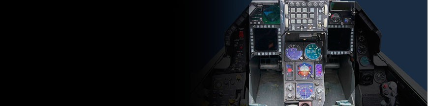 hispapanels | F-16 - Consola central del Panel de Instrumentos para tu Simulador de Vuelo
