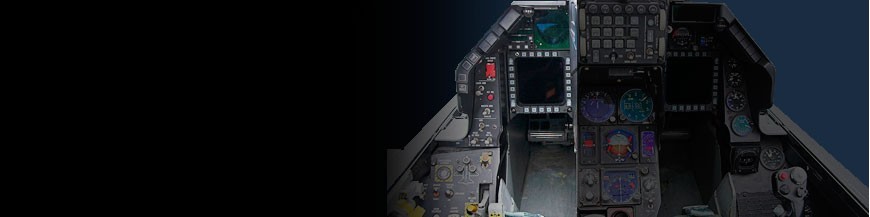 hispapanels | F-16 - Consola izquierda del Panel de Instrumentos para tu Simulador de Vuelo
